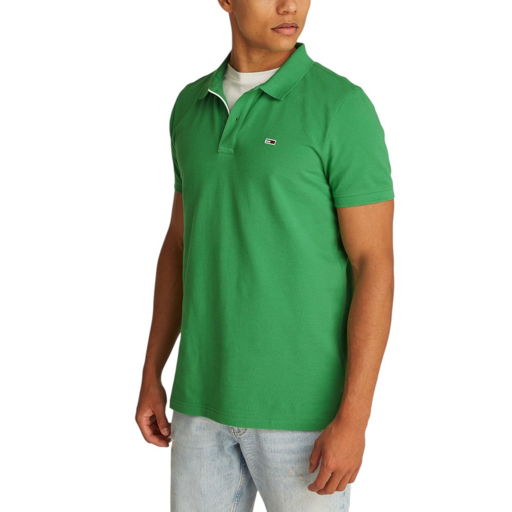 Bicolor Cotton Polo Shirt - ventzia