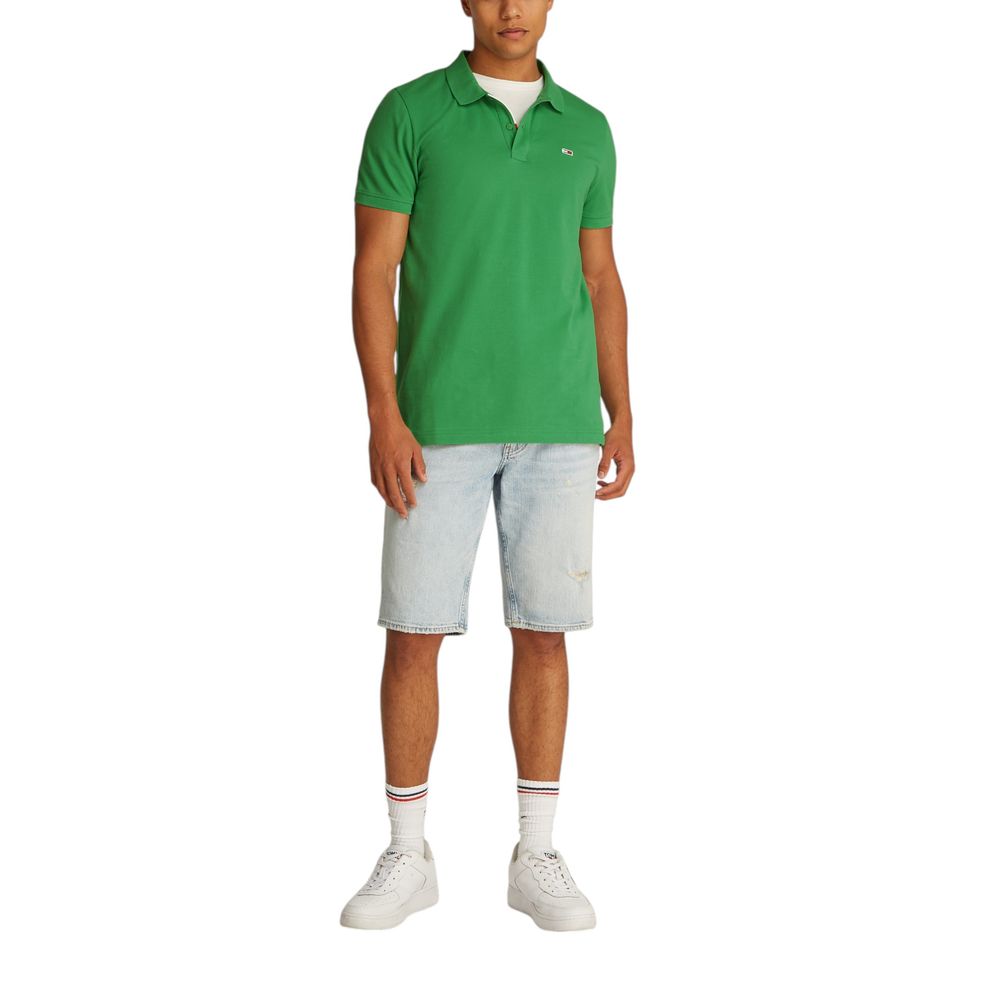 Bicolor Cotton Polo Shirt - ventzia