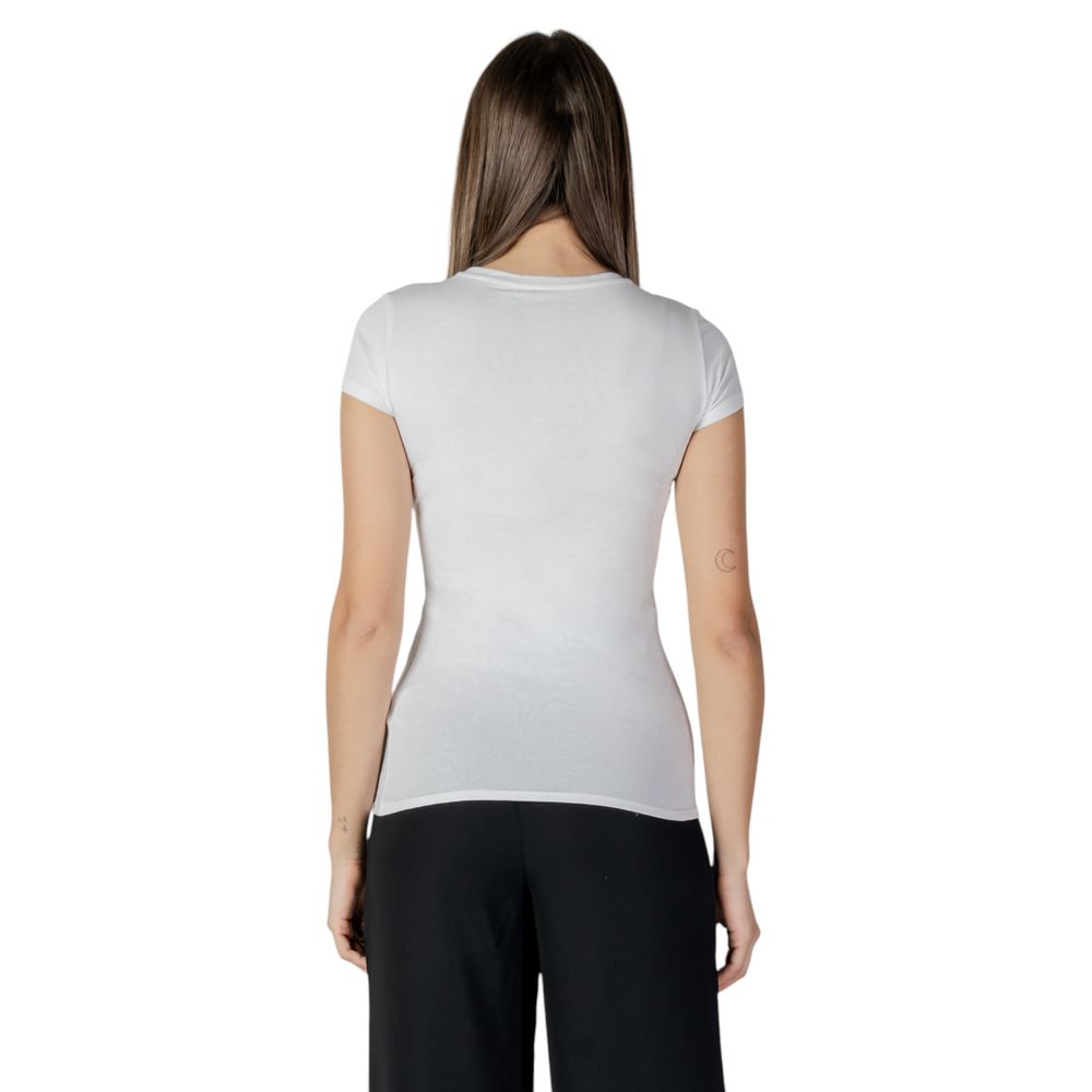 White Cotton T-Shirt - ventzia