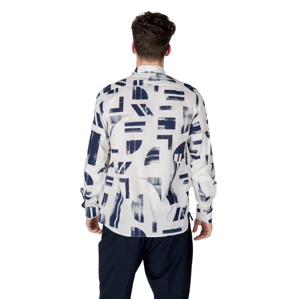 Blue Viscose Shirt - ventzia