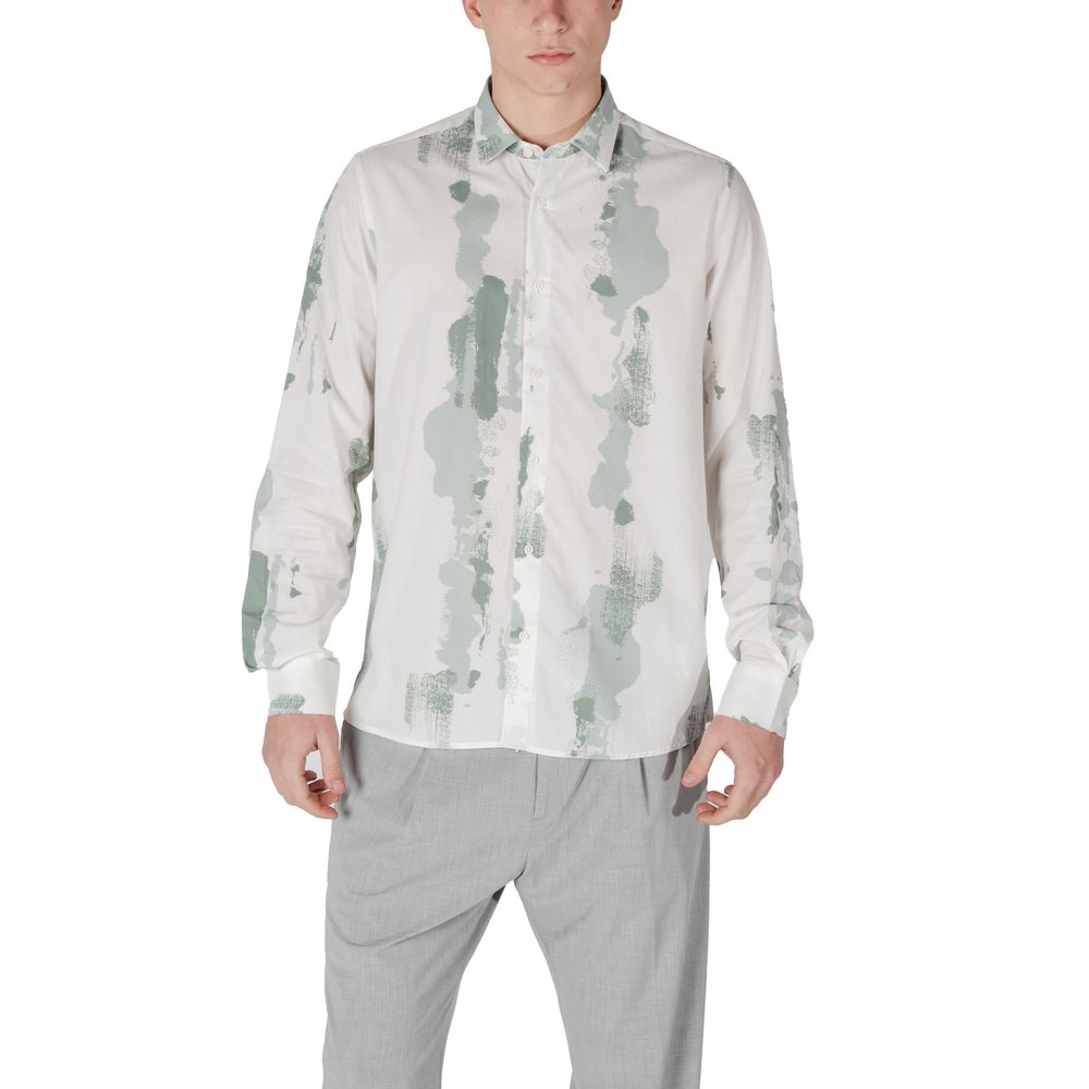 Green Viscose Shirt - ventzia