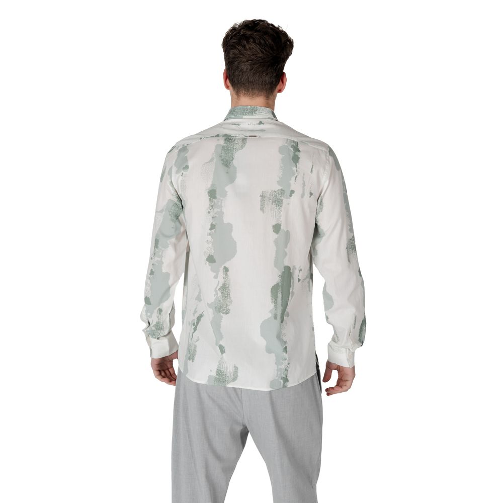 Green Viscose Shirt - ventzia