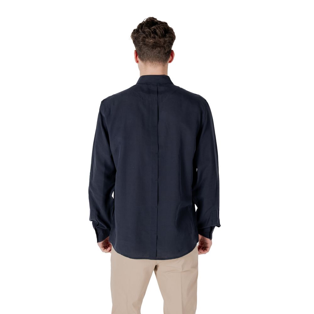 Blue Lyocell Shirt - ventzia