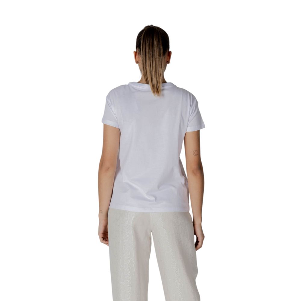 White Cotton T-Shirt - ventzia