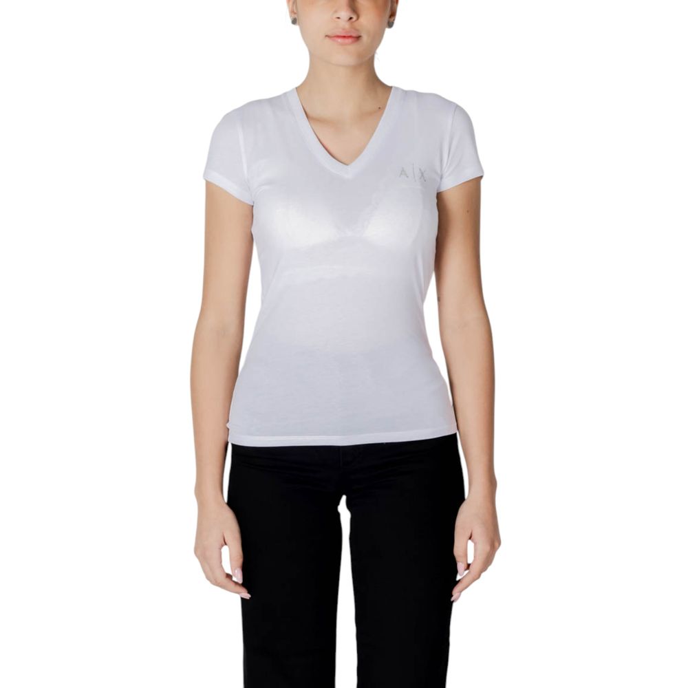 White Cotton T-Shirt - ventzia