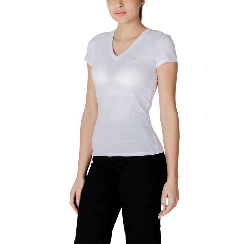 White Cotton T-Shirt - ventzia