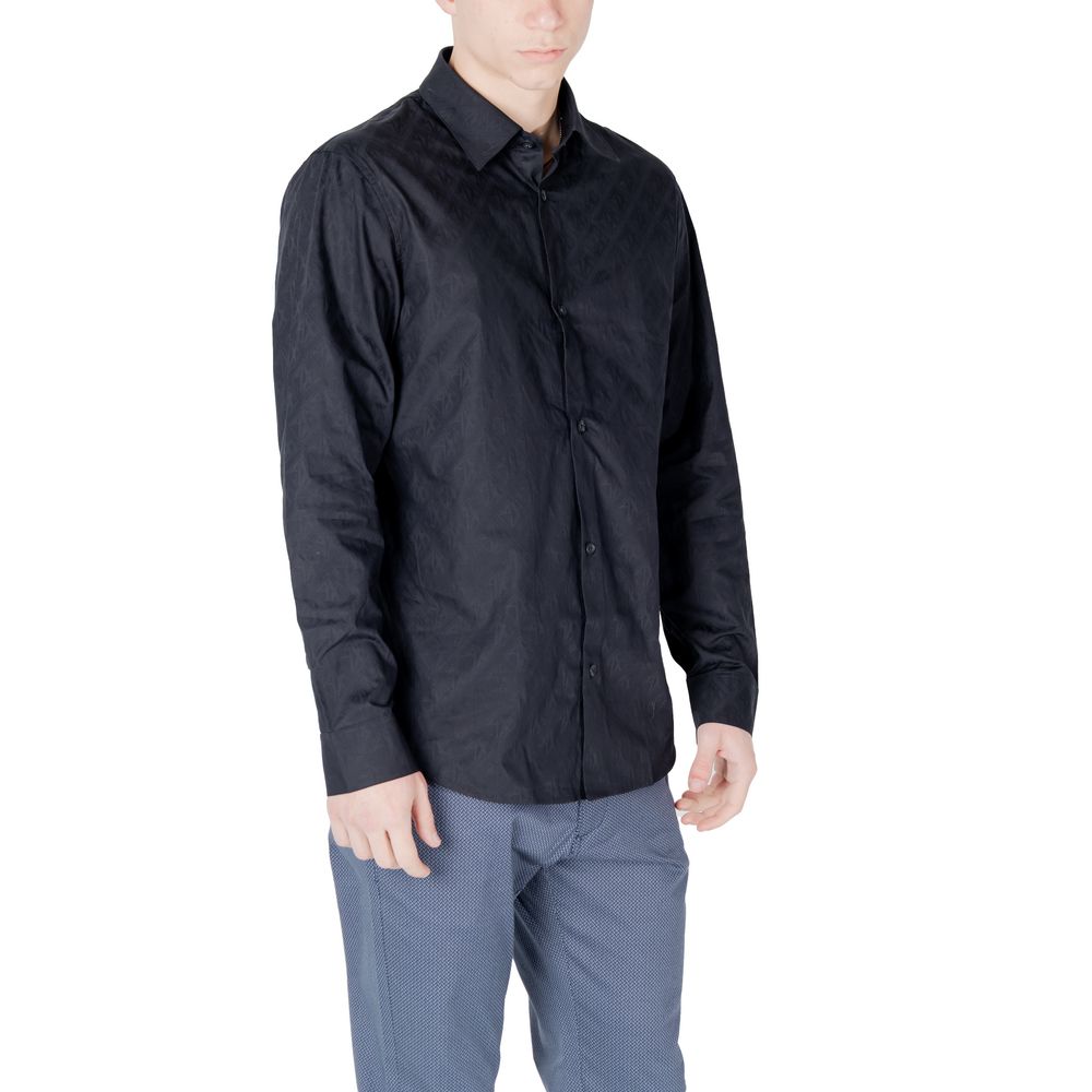 Blue Cotton Shirt - ventzia