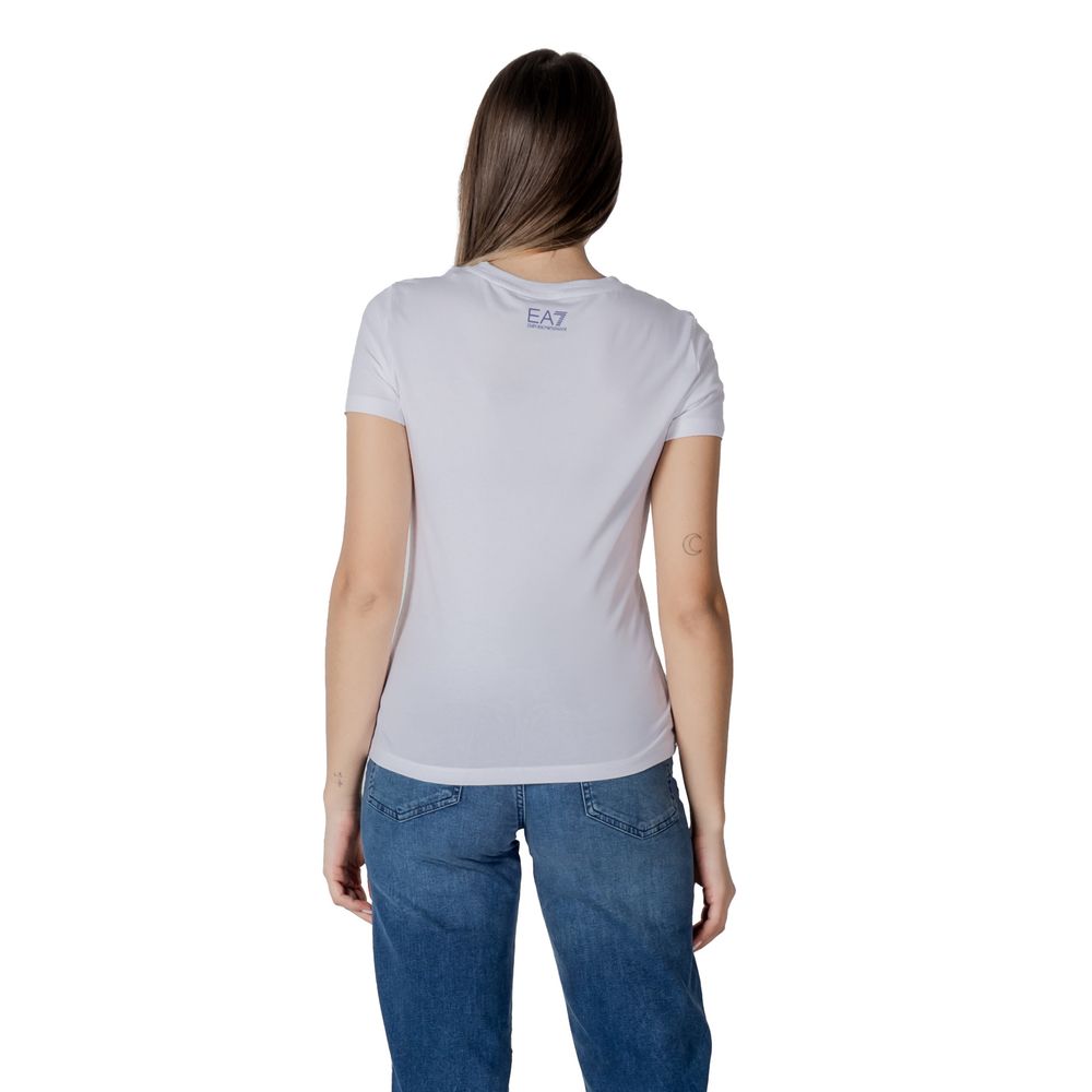 White Cotton T-Shirt - ventzia