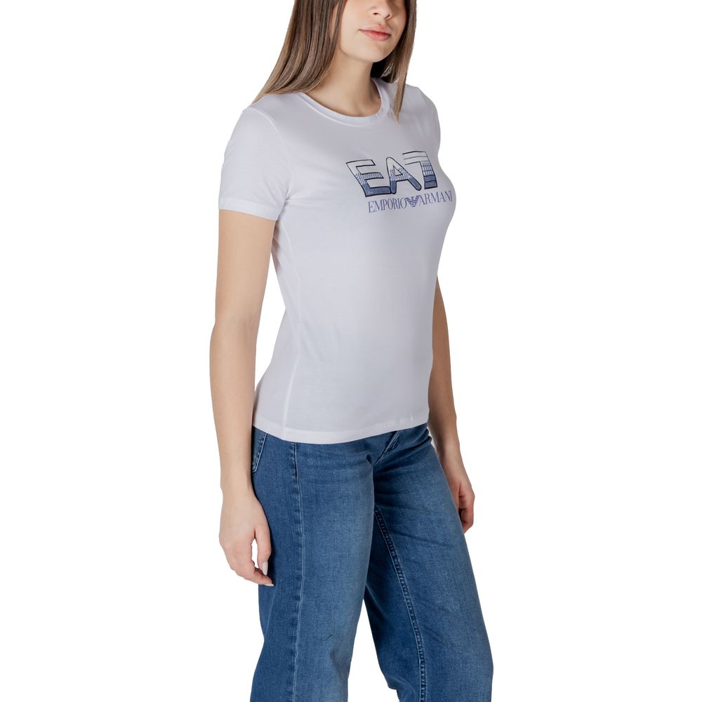 White Cotton T-Shirt - ventzia