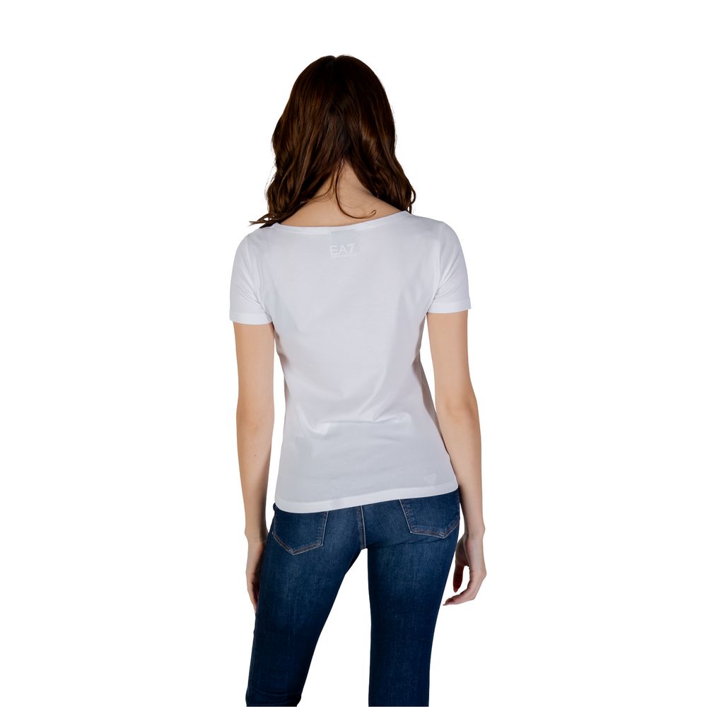 White Cotton T-Shirt - ventzia