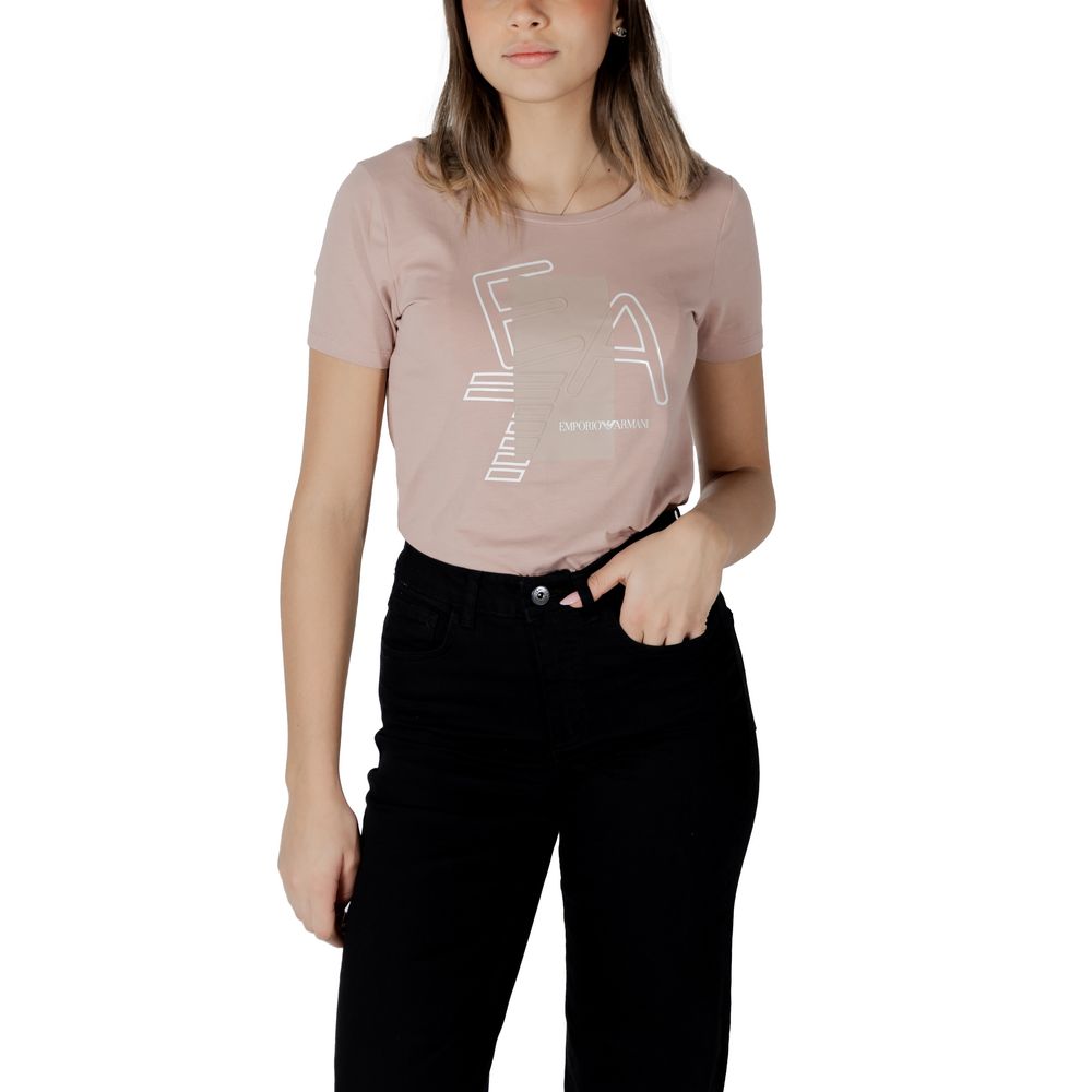 Pink Cotton T-Shirt - ventzia