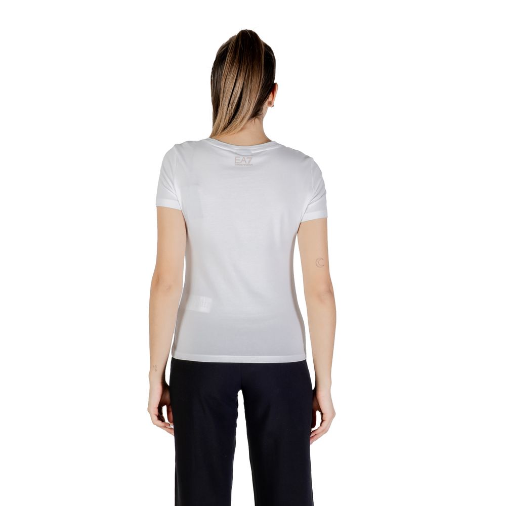 White Cotton T-Shirt - ventzia