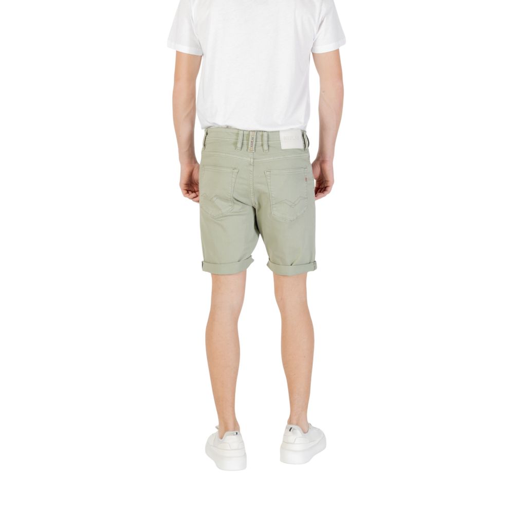 Green Cotton Bermuda - ventzia