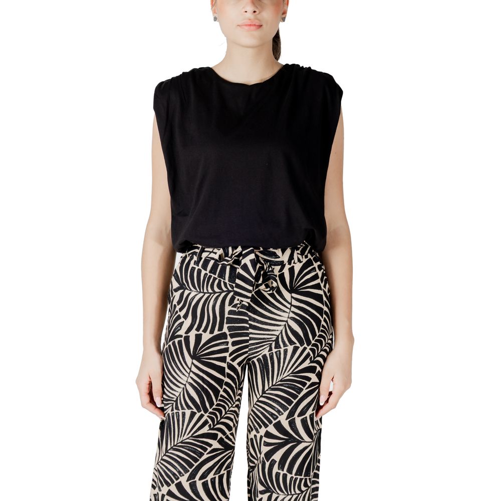 Black Cotton Top - ventzia