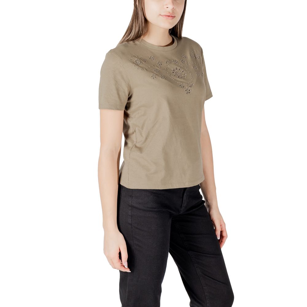Green Cotton T-Shirt - ventzia