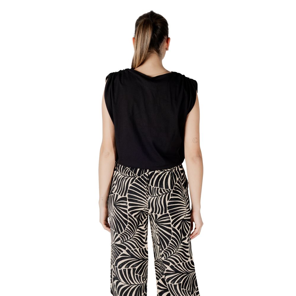 Black Cotton Top - ventzia