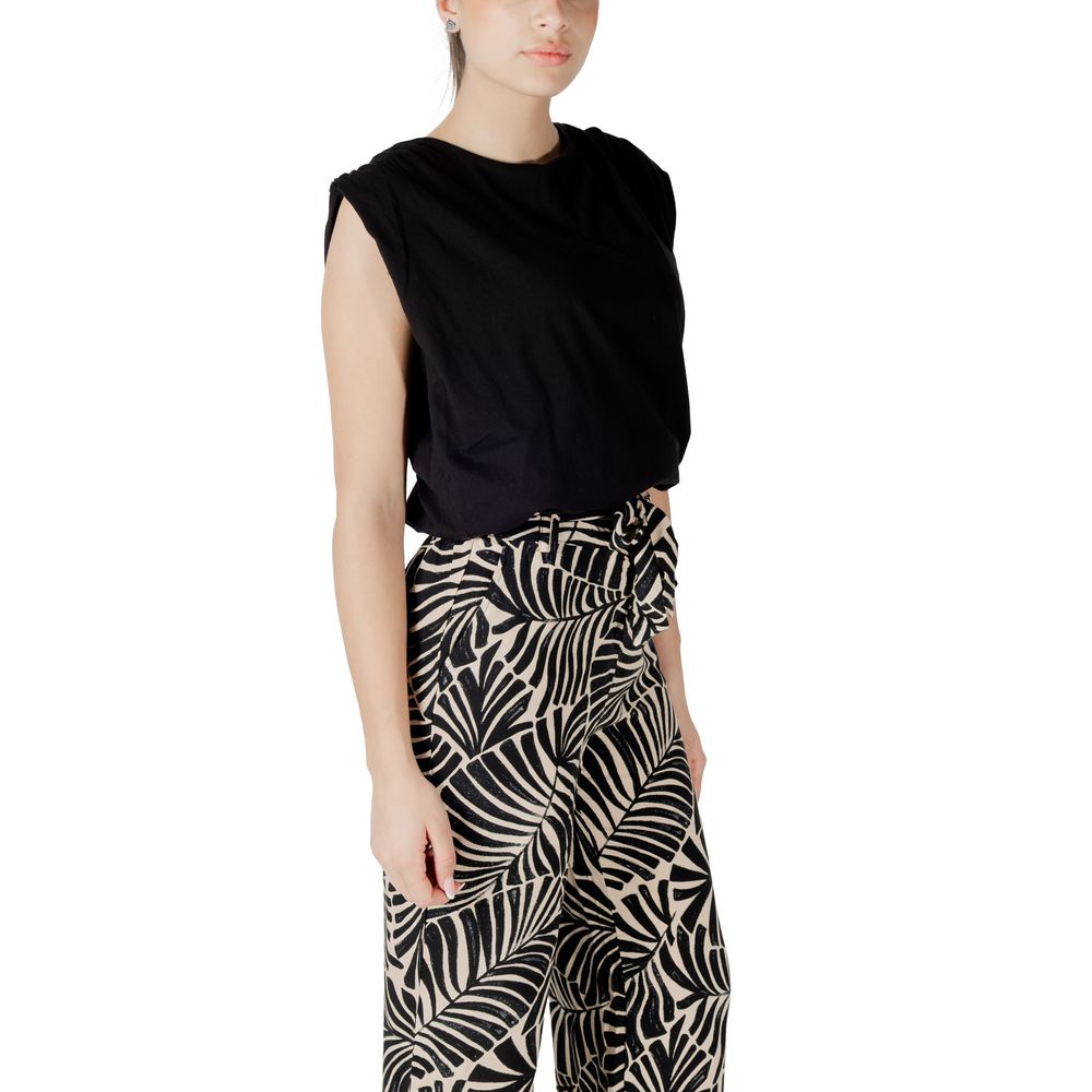 Black Cotton Top - ventzia