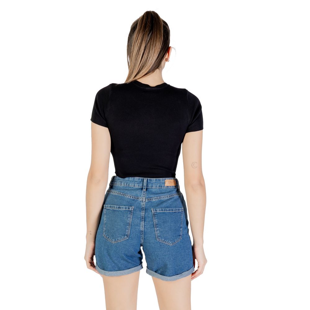 Black Viscose Sweater - ventzia