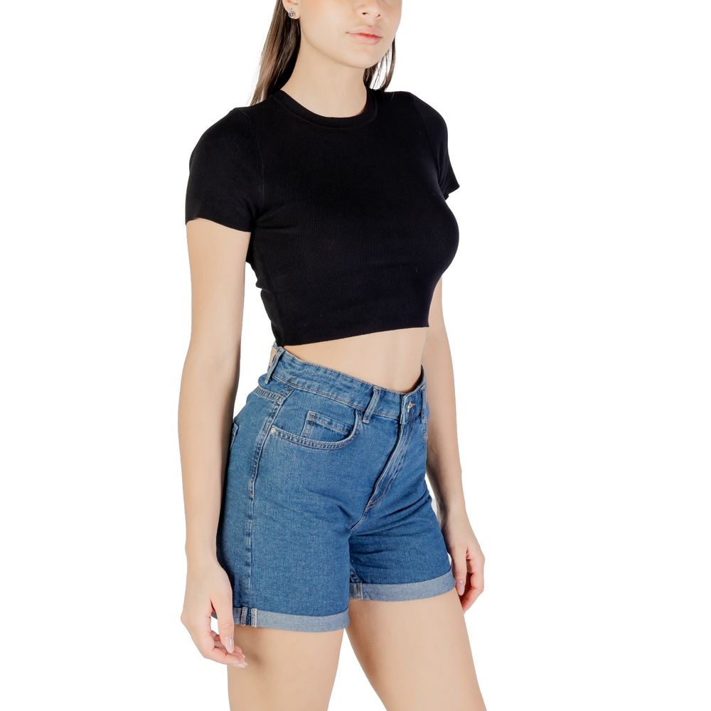 Black Viscose Sweater - ventzia