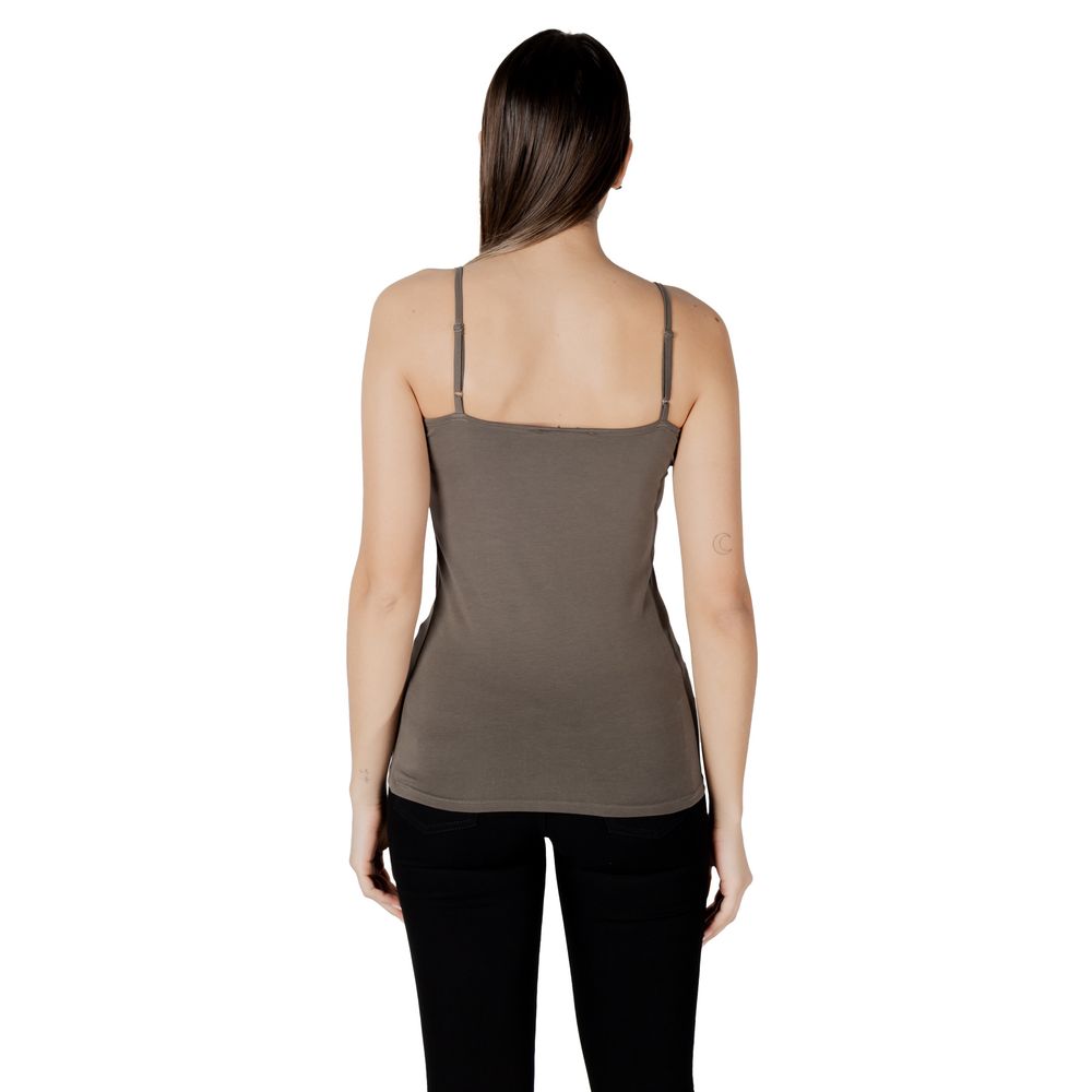 Green Cotton Tank Tops - ventzia