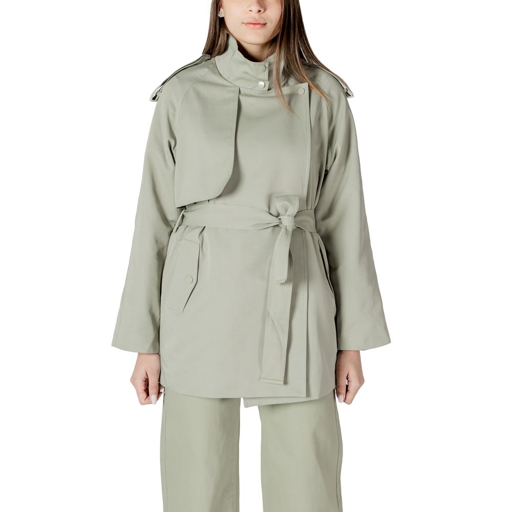 Green Cotton Parka - ventzia