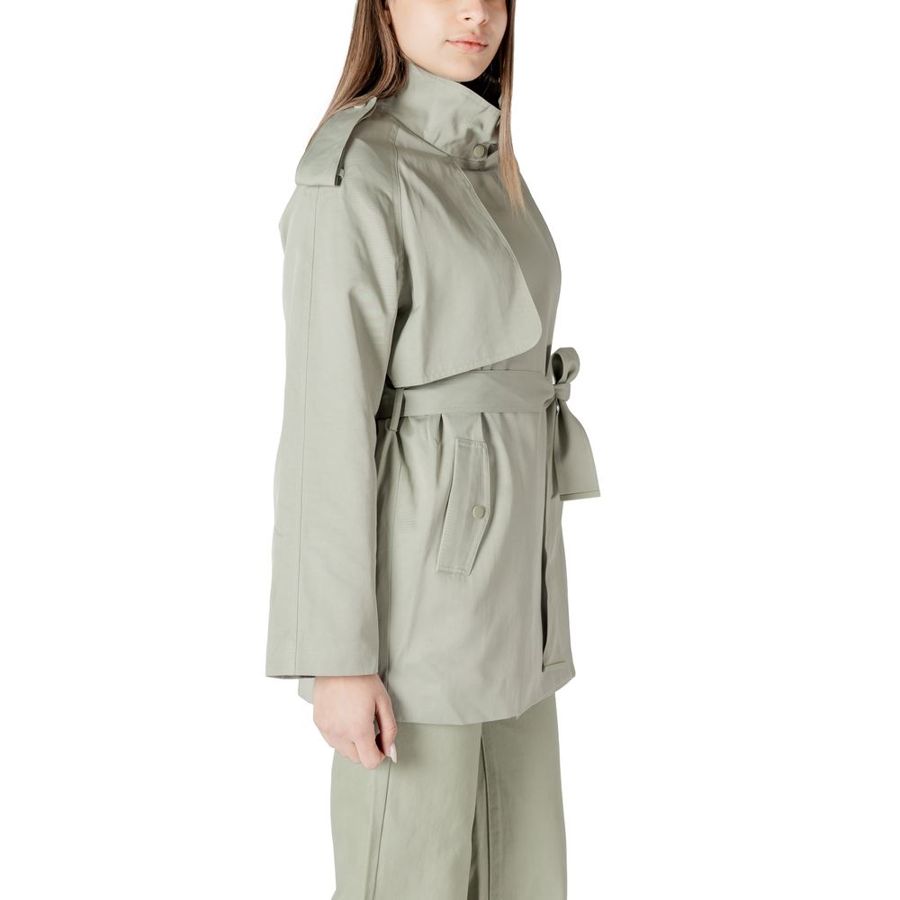 Green Cotton Parka - ventzia