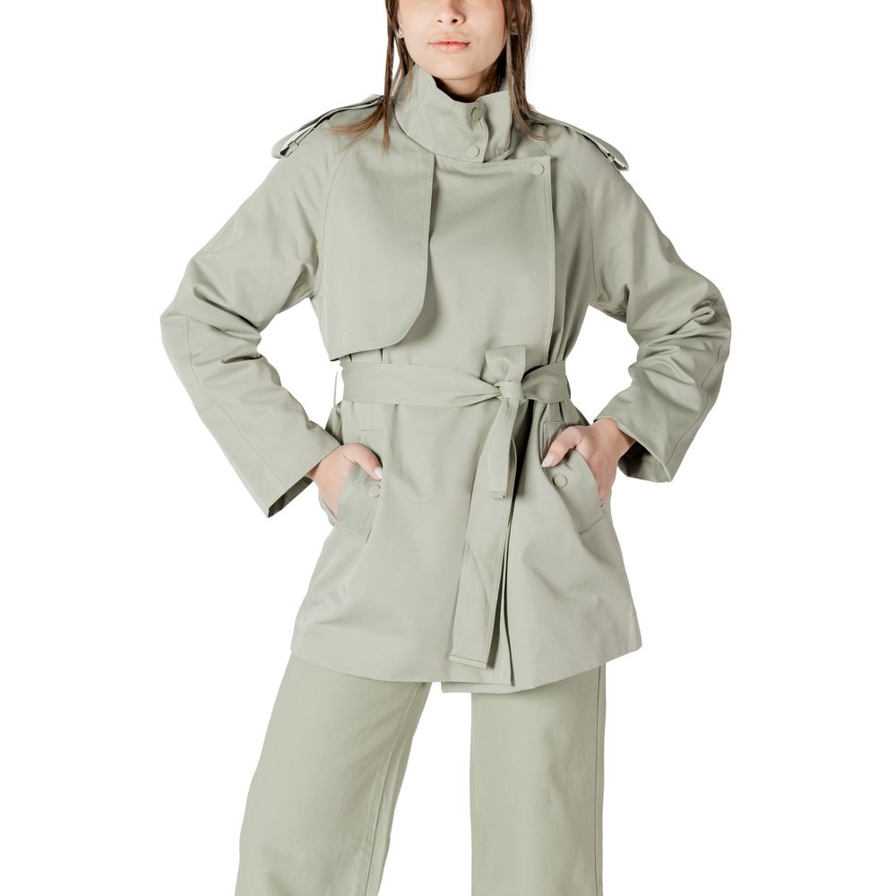 Green Cotton Parka - ventzia