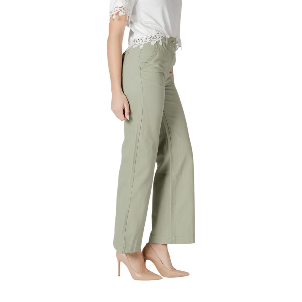 Bicolor Cotton Relaxed Fit Jeans - ventzia
