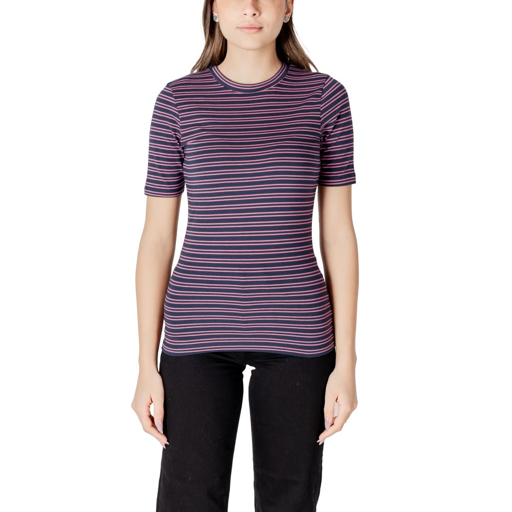 Bicolor Cotton T-Shirt - ventzia