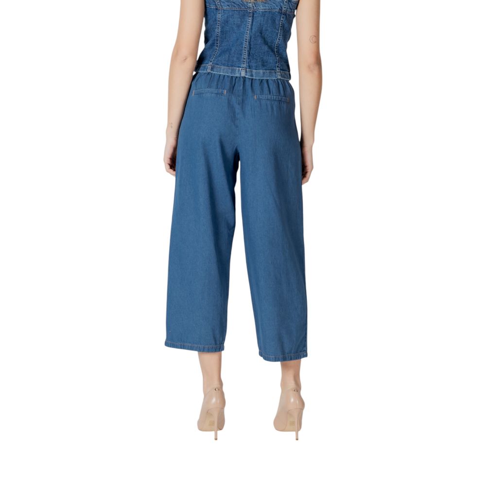 Blue Cotton Jeans Denim - ventzia