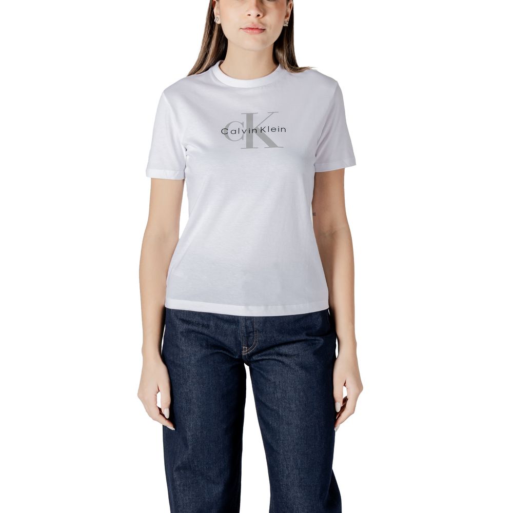 White Cotton T-Shirt - ventzia