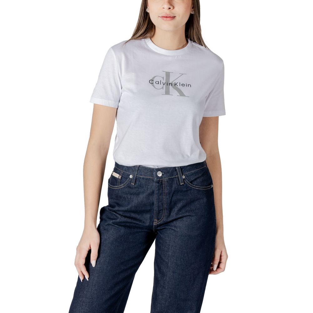 White Cotton T-Shirt - ventzia
