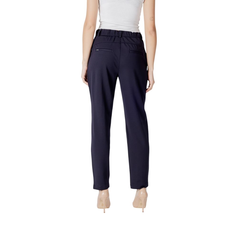 Blue Viscose Pant - ventzia