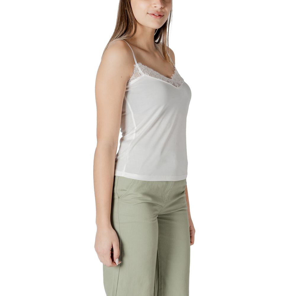 White Modal Tank Top - ventzia