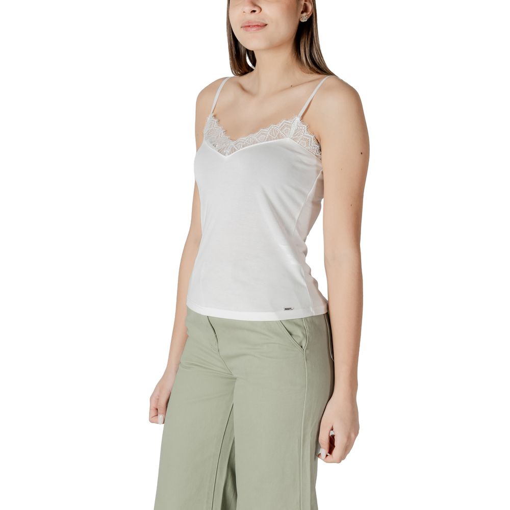 White Modal Tank Top - ventzia