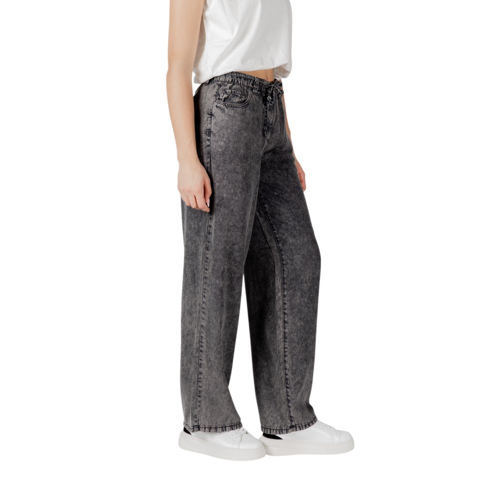 Black Lyocell Casual Pants - ventzia