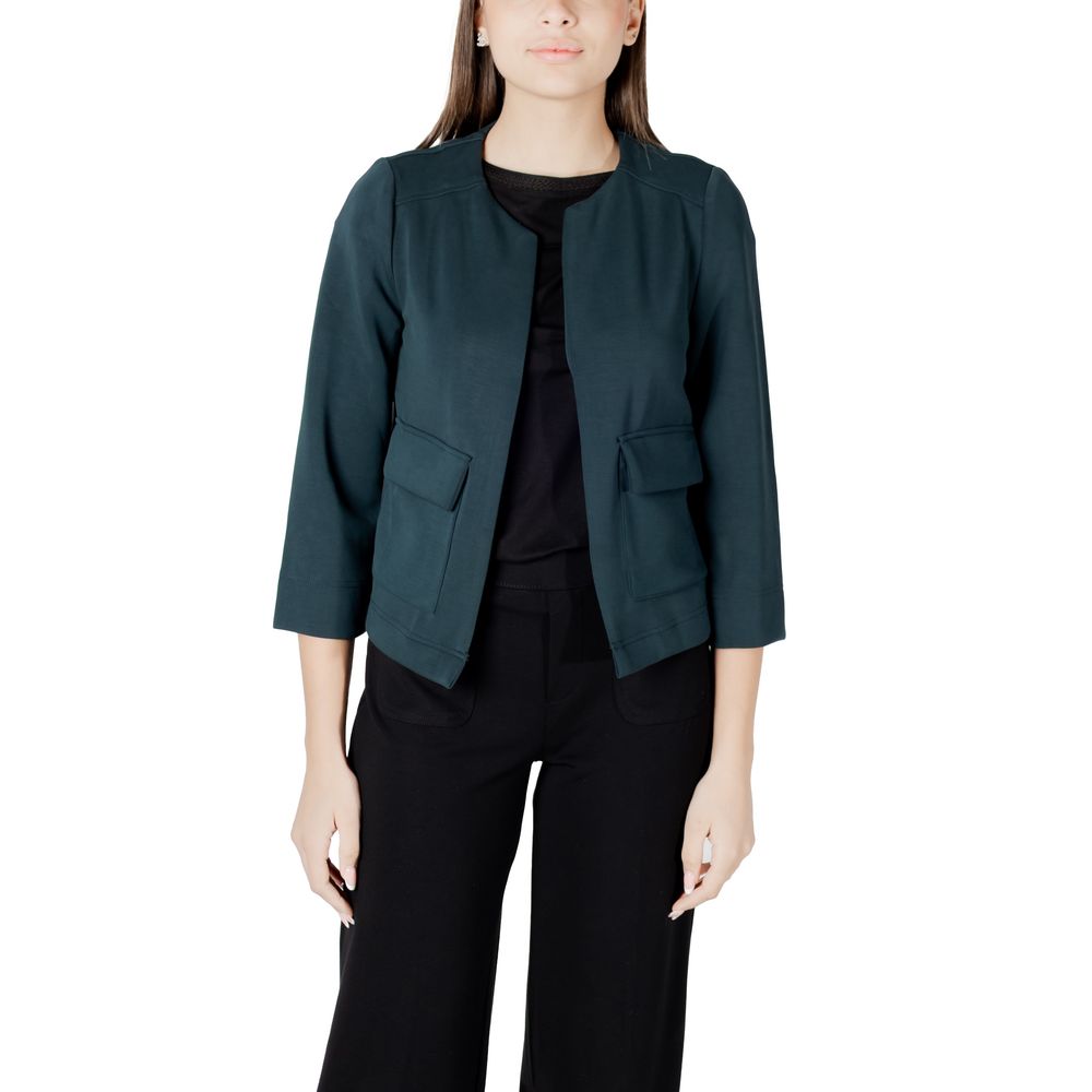 Green Modal Jackets & Coat - ventzia