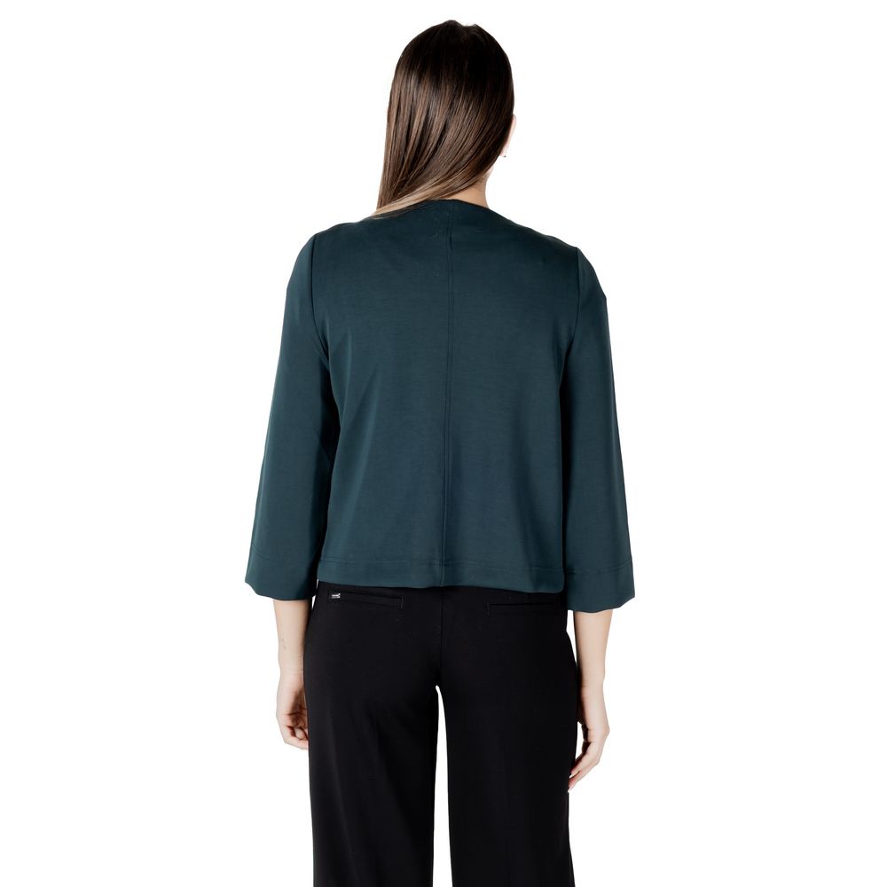 Green Modal Jackets & Coat - ventzia