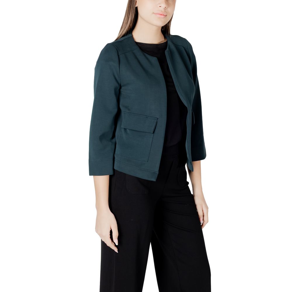 Green Modal Jackets & Coat - ventzia