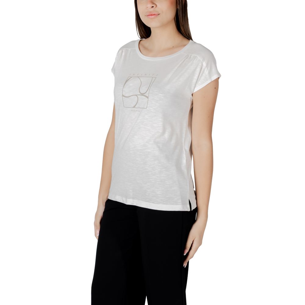 White Cotton T-Shirt - ventzia
