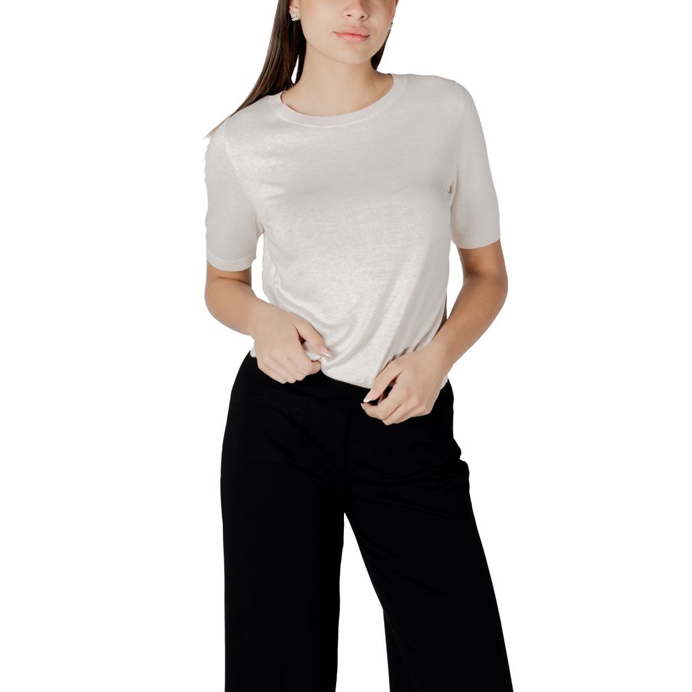 Beige Viscose Sportswear - ventzia