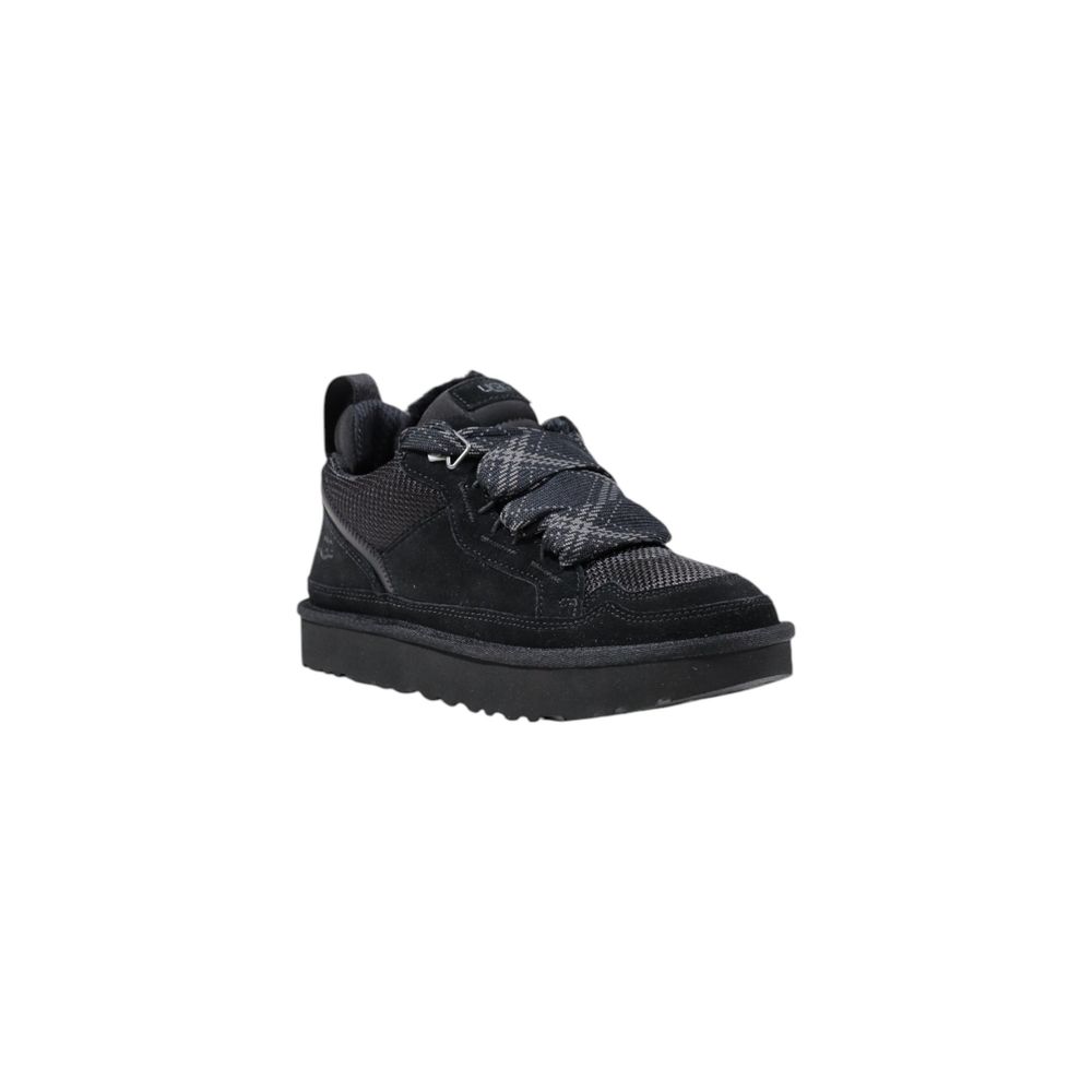 Black Polyester Sneaker - ventzia