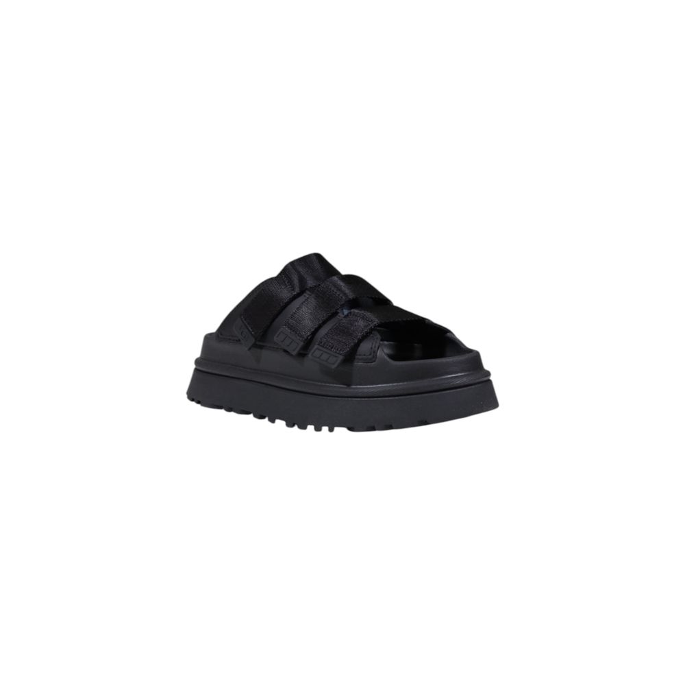 Black Artificial Leather Platform - ventzia