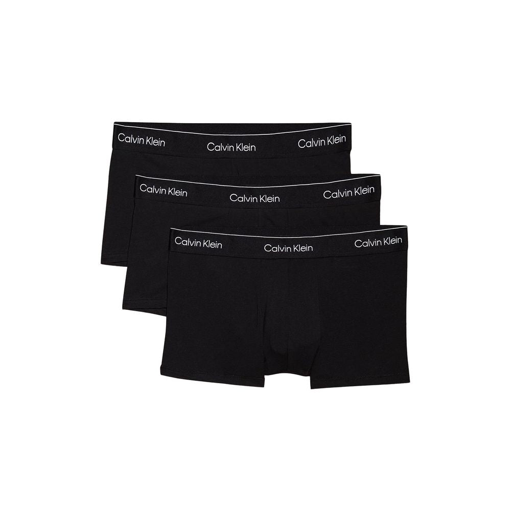 Black Cotton Boxer - ventzia