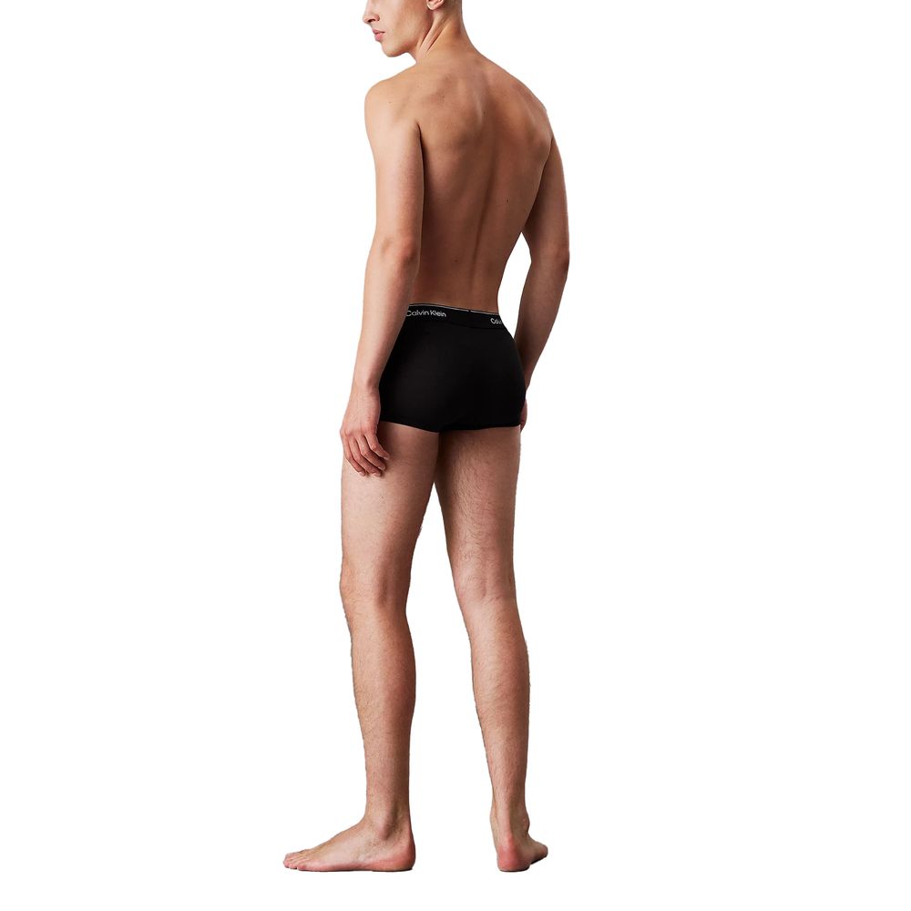 Black Cotton Boxer - ventzia