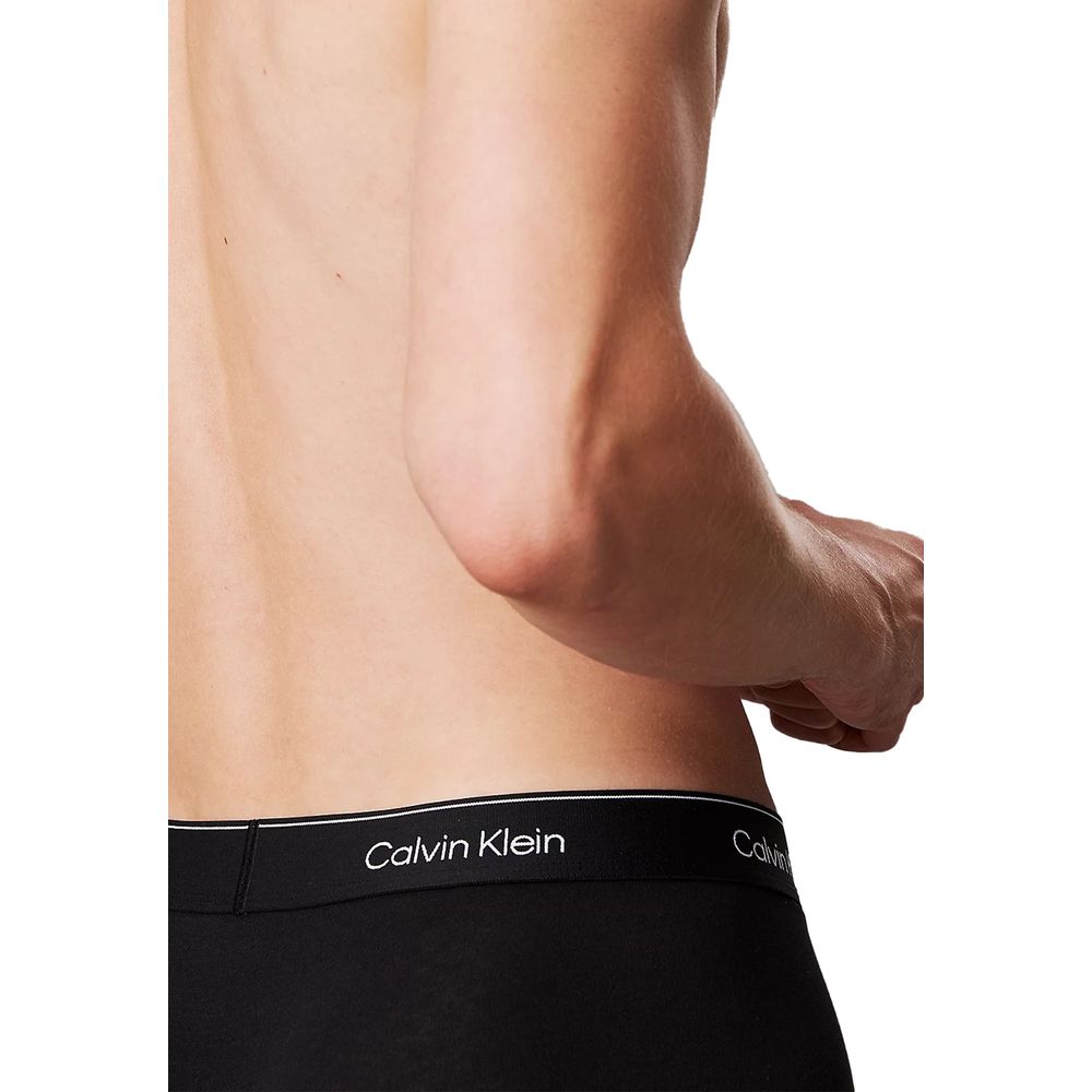 Black Cotton Boxer - ventzia