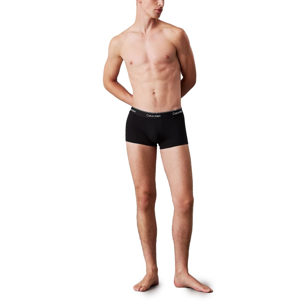 Black Cotton Boxer - ventzia
