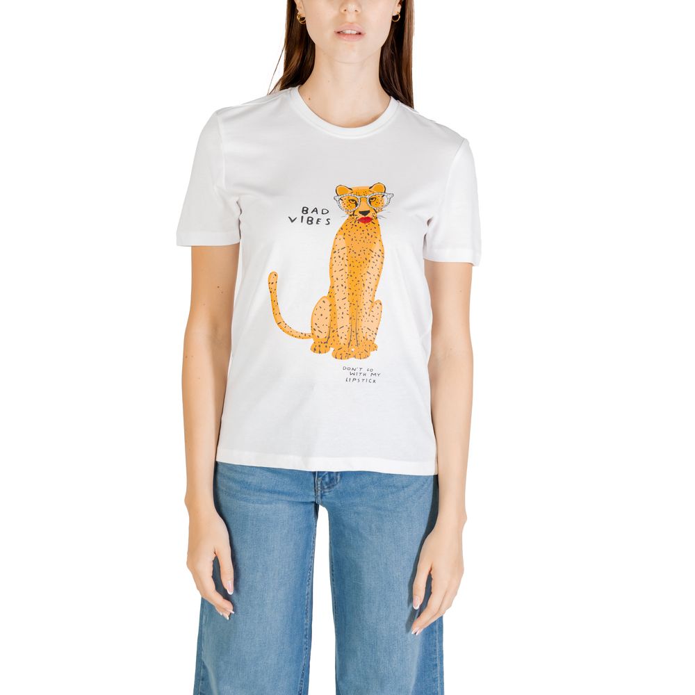 White Organic Cotton T-Shirt - ventzia