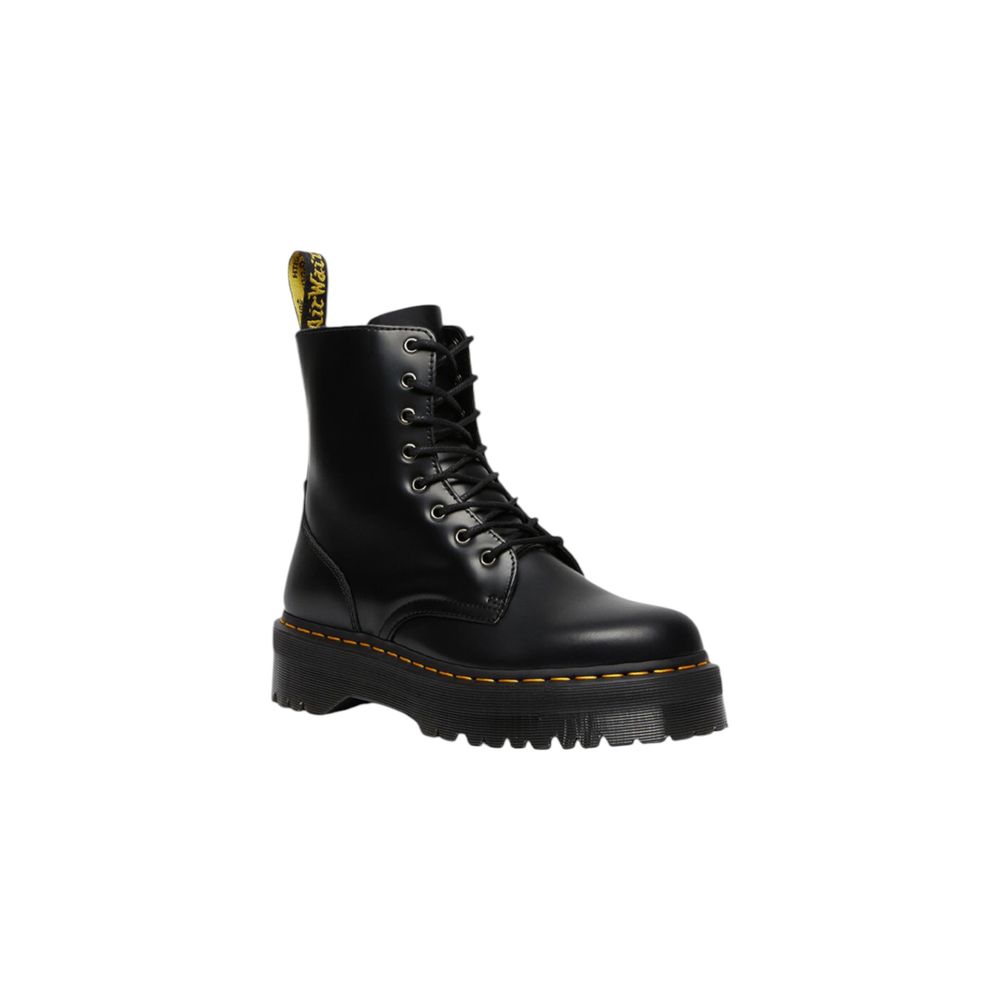 Black Leather Ankle - ventzia