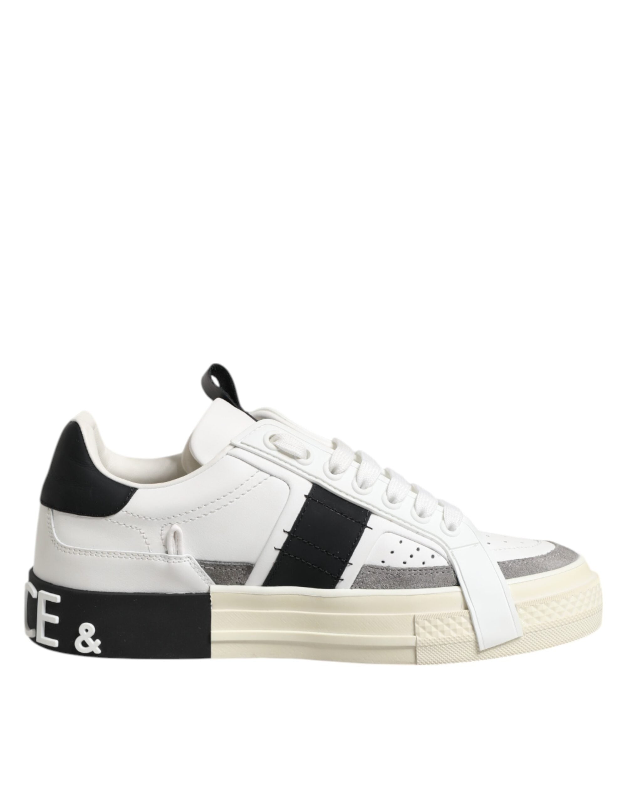 White Leather Custom 2.Zero Sneakers Shoes